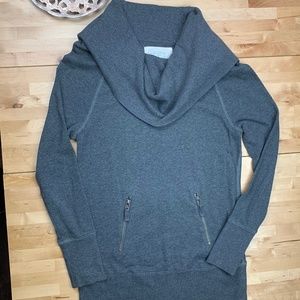 Lounge Cowl Neck top Gray